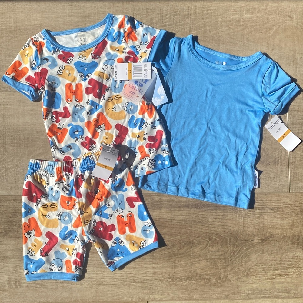 3T 3 piece PJ set